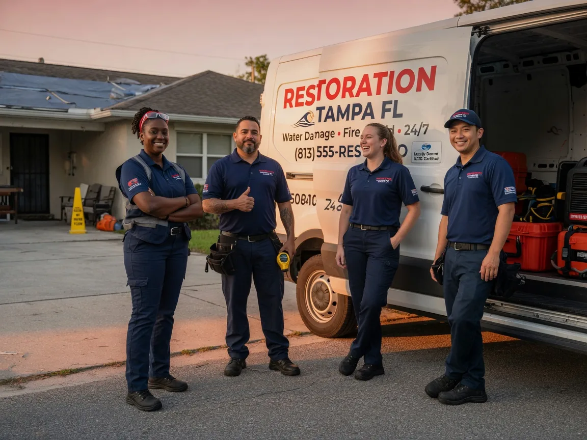 Water Damage Restoration company in Tipton, OK